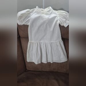 VINTAGE Roanna Ivory Eyelet dress